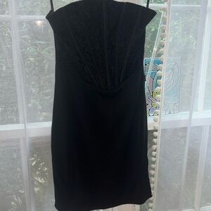 strapless hello molly dress size xs